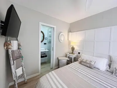 Cama o camas de una habitación en WELCS APARTAMENTO 197 PDA JUNTO Al MAR