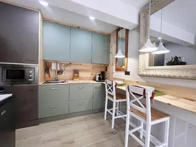 Una cocina o zona de cocina en WELCS APARTAMENTO 197 PDA JUNTO Al MAR