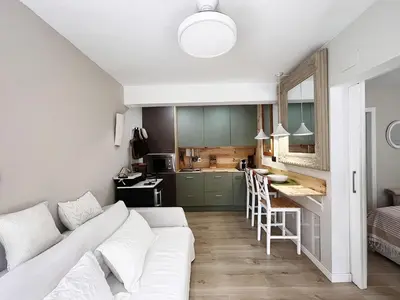 Una cocina o zona de cocina en WELCS APARTAMENTO 197 PDA JUNTO Al MAR