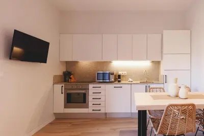 Una cocina o zona de cocina en Bravissimo Calderers El Llop, with river views