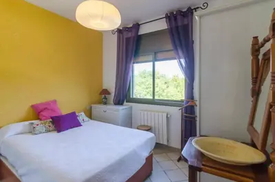 Cama o camas de una habitación en Villa Cal Roig