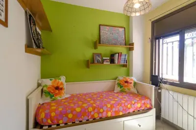 Cama o camas de una habitación en Villa Cal Roig