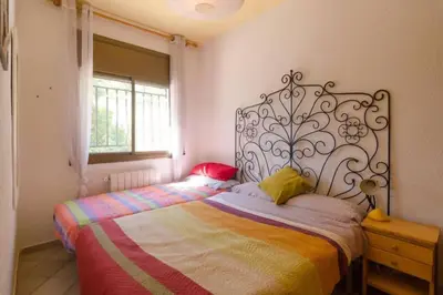 Cama o camas de una habitación en Villa Cal Roig