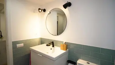 Un baño de Apartamento EDEN MAR I by HR COSTABRAVA