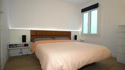 Cama o camas de una habitación en Apartamento EDEN MAR I by HR COSTABRAVA