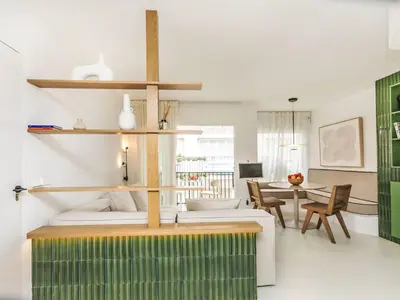 Zona de estar de Apartment Llafranc Beach by Interhome