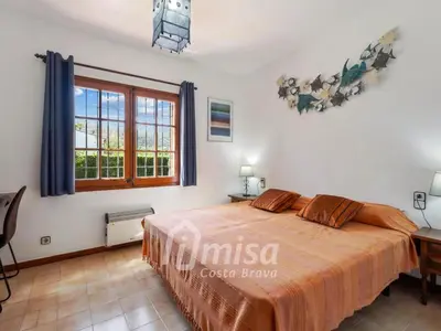 Cama o camas de una habitación en Villa Linda