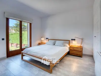 Cama o camas de una habitación en Villa Olivo