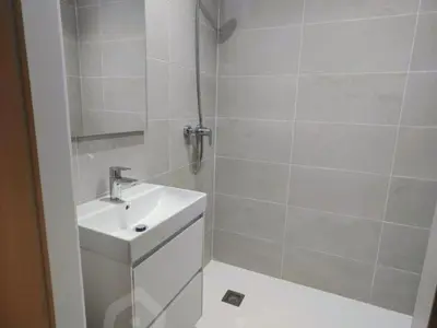 Un baño de Villa Olivo