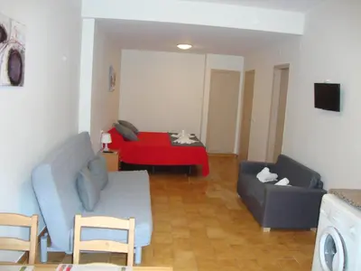 Zona de estar de Apartaments Claudi