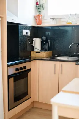 Una cocina o zona de cocina en Apartamento Casa Gallardo