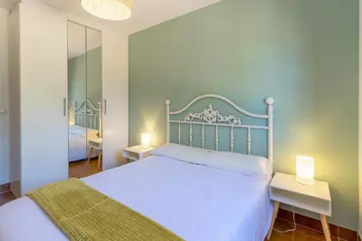 Cama o camas de una habitación en Ca la Goyi