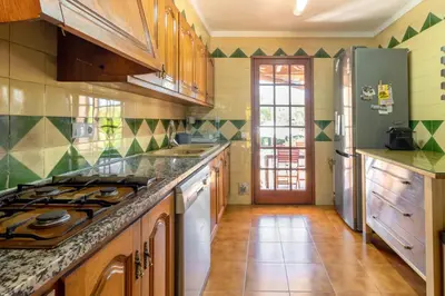 Una cocina o zona de cocina en Ca la Goyi