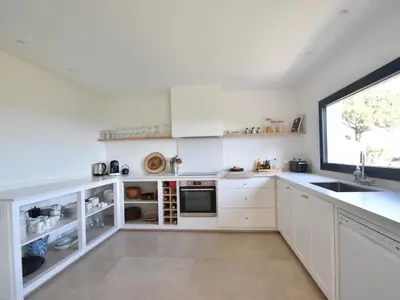 Una cocina o zona de cocina en Las Rocas