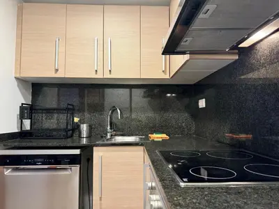 Una cocina o zona de cocina en Apartamento Trimar
