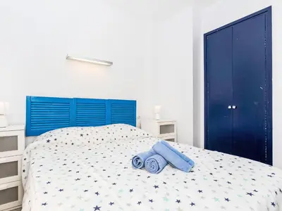 Cama o camas de una habitación en Apartment Anmar by Interhome