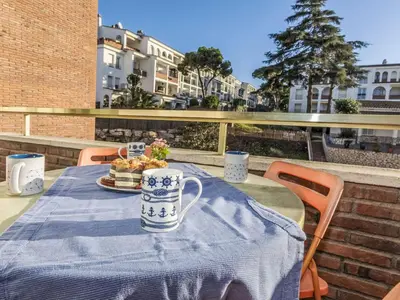 Un balcón o terraza de Apartment Anmar by Interhome