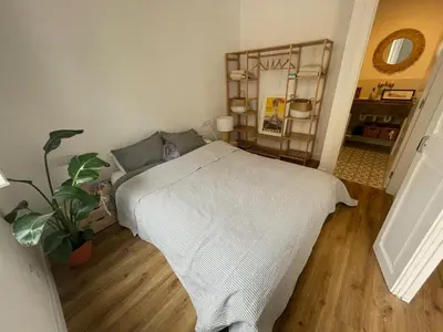 Cama o camas de una habitación en Super-stylish 19th century apartment