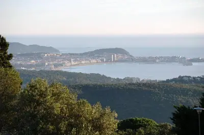 Paisaje cerca de esta villa
