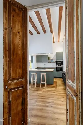 Una cocina o zona de cocina en Stylish 3 Bedroom Apartment