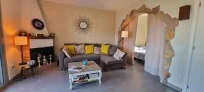 Zona de estar de La casita