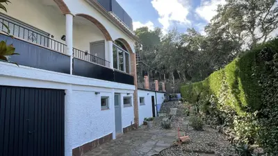 Jardín al aire libre en La casita