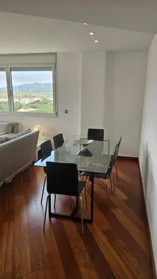 Zona de estar de Penthouse in Platja d Aro Front Sea with Parking