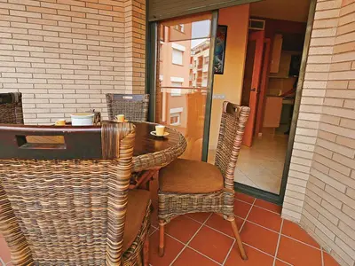 Plano de Apartamento de vacaciones con terraza