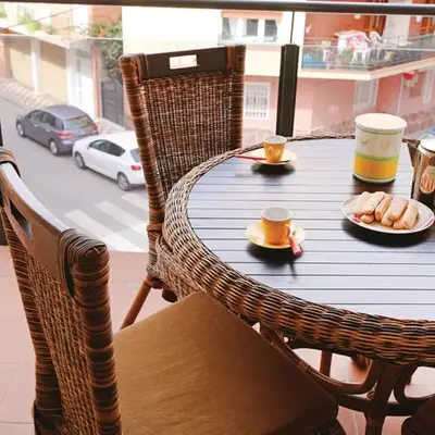 Apartamento de vacaciones con terraza