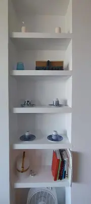 Biblioteca en el apartamento