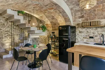 Una cocina o zona de cocina en Apartamento Puntanals
