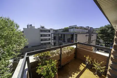 Un balcón o terraza de Brunasmar – Piscina, Parking y Centro Tossa