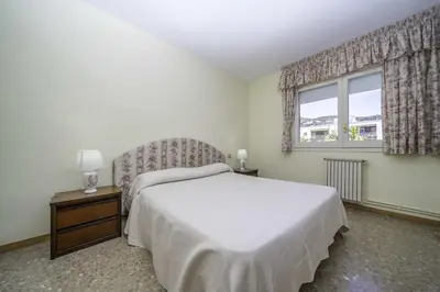 Cama o camas de una habitación en Brunasmar – Piscina, Parking y Centro Tossa