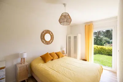 Cama o camas de una habitación en Tamariu - Beautiful Villa with Pool
