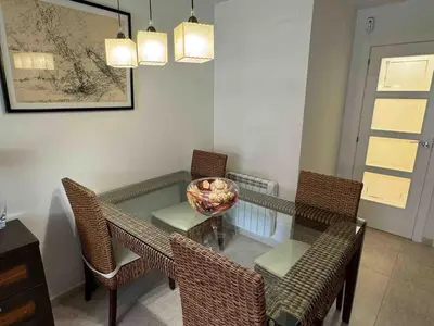 Zona de estar de CALA BONA - Beachfront Apartment
