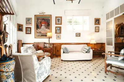 Zona de estar de HomeHolidaysRentals Suria - Costa Barcelona
