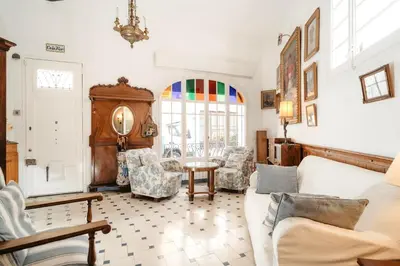 Zona de estar de HomeHolidaysRentals Suria - Costa Barcelona