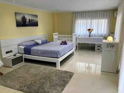 Cama o camas de una habitación en Desing House Panorama Beach