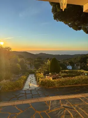 Paisaje cerca de esta villa