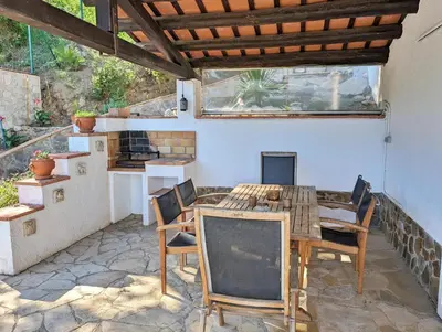 Un patio o zona al aire libre en Villa La Vista