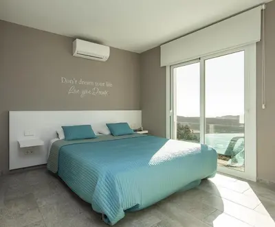 Cama o camas de una habitación en Villa Pacifica