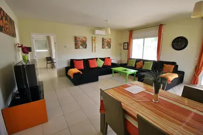 Zona de estar de Villa Rosa