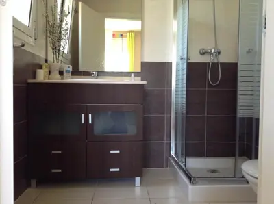 Un baño de Villa Rosa