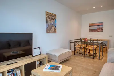 Zona de estar de Apartment with Pool and Tennis