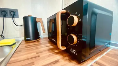 Utensilios para hacer té y café en LEB Apartments