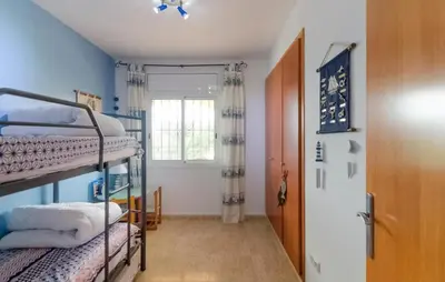 Cama o camas de una habitación en 4 Bedroom Stunning Home In Vidreres