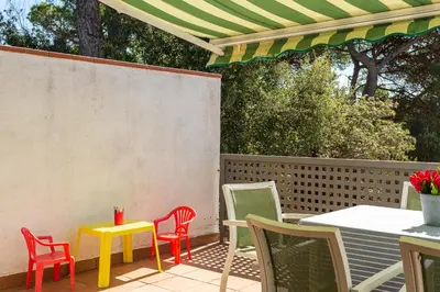 Jardín al aire libre en Casa Sol