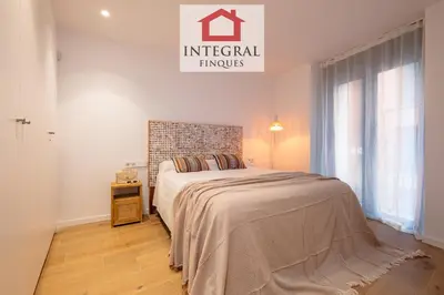 Cama o camas de una habitación en Apartament Bella Terra
