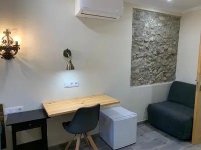 Zona de estar de Hostal Milana Girona