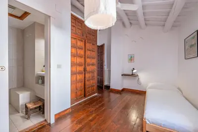 Cama o camas de una habitación en F-2 LLAFRANC 4-6 PaX